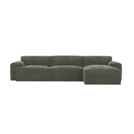 Modular Chaise Sofa Right Facing - 3 Seater
