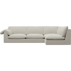 Ludlow Boucle Ivory Sofa - 4 Seater RAF Terminal