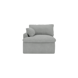 Retreat Toorak Pebble 1 Seat Left Arm Facing Sofa Module