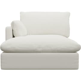 Willow Tribute Shell Chaise Left Arm Facing Sofa Module