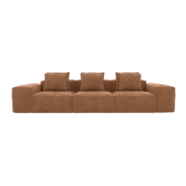 Riley Tribute Chestnut 3 Seater Modular Sofa