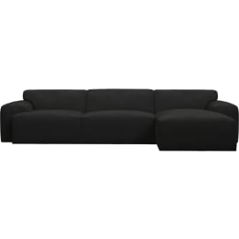 Copenhagen California Charcoal Right Arm Facing Chaise Sofa