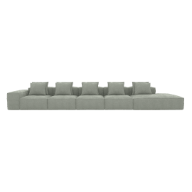 Riley Avon Sage 6 Seater Terminal Right Modular Sofa
