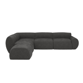 Malmo California Charcoal Sofa - 5 Seater LAF Terminal