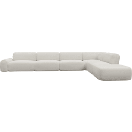 Beckett Tribute Ice Modular Sofa - 7 Piece