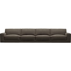 Monica Muse Mink Sofa - 4 Seater