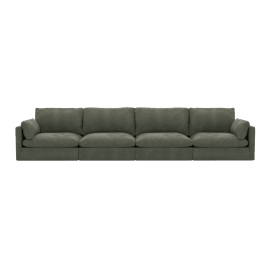 Willow Tribute Dark Jade Modular Sofa - 4 Seater