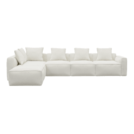 Riley Apt Tribute Shell Sofa - 6 Seater LAF Terminal