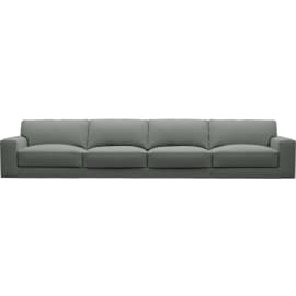 Monica Tribute Storm Sofa - 4 Seater