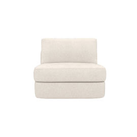 Esme Tribute Ice Armless Sofa Chair Module