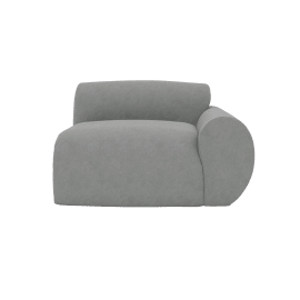 Malmo Maya Flint 1 Seat Right Arm Facing Sofa Module
