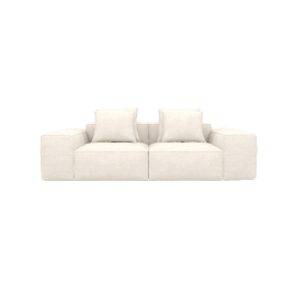 Riley Noa Fog 2 Seater Modular Sofa
