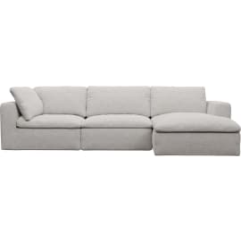 Cloud Deep Avon Mineral Right Facing Modular Sofa - 3 Seater Chaise