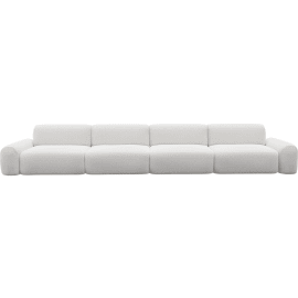 Beckett Muse Frost Modular Sofa - 4 Seater