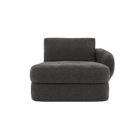 Esme California Charcoal Right Arm Facing Chaise Module