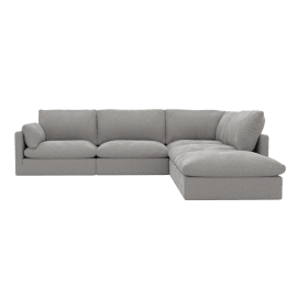 Willow Toorak Pebble Modular Sofa - 5 Seater RAF Terminal