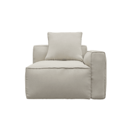 Riley Apt Toorak Pearl Right Arm Facing Chair Module