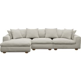 Tully Noa Desert Chaise Left Facing Sofa - 3 Seater