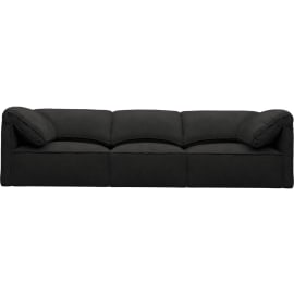 Kai California Charcoal Modular Sofa - 3 Seater