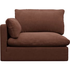 Willow Muse Rust 1 Seat Left Arm Facing Sofa Module