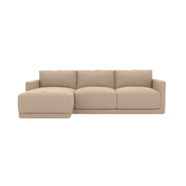 Chaise Sofa Left Facing - 3 Seater
