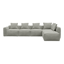 Riley Apt Toorak Pebble Sofa - 6 Seater RAF Terminal