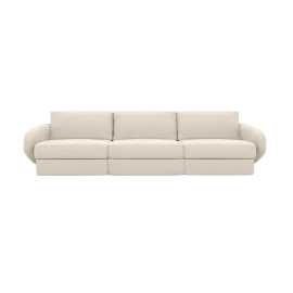 Esme Muse Flax Sofa - 3 Seater