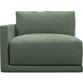 Haven Tribute Dark Jade Left Arm Facing Chair Sofa Module