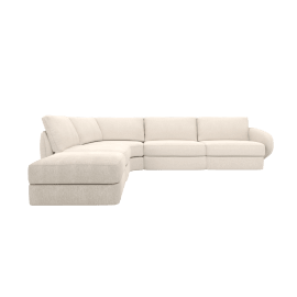 Esme View Cream Sofa - 5 Seater LAF Terminal