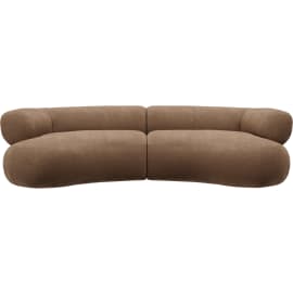 Colette Tribute Chestnut Sofa - 3 Seater