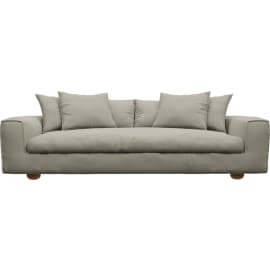 Tully Plaza Natural Sofa - 3.5 Seater