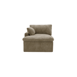 Retreat Tribute Walnut Chaise Sofa Left Arm Facing Module