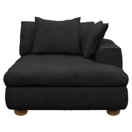 Tully California Charcoal Chaise Right Arm Facing Module