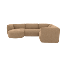 Corner Modular Sofa with Chaise LAF - 4 Seater