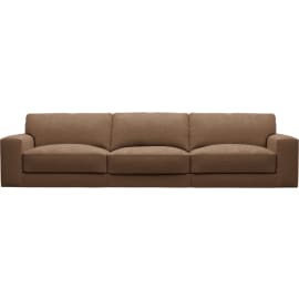 Monica Tribute Chestnut Sofa - 3 Seater