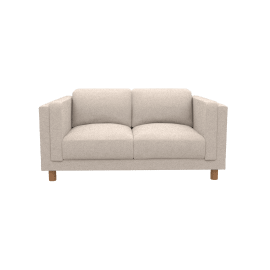 Hayes Boucle Pumice Sofa - 2 Seater