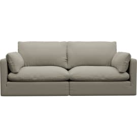 Willow Plaza Natural Modular Sofa - 2 Seater