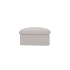 Retreat Boucle Pumice Ottoman