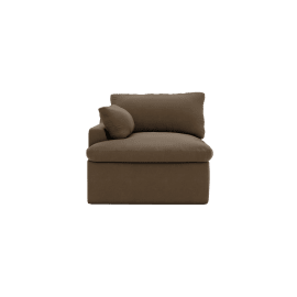 Retreat Blaze Mocha 1 Seat Left Arm Facing Sofa Module