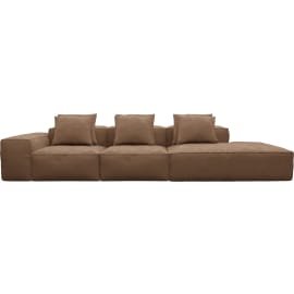 Riley Tribute Chestnut Modular Sofa - 4 Seater Sofa Right Terminal