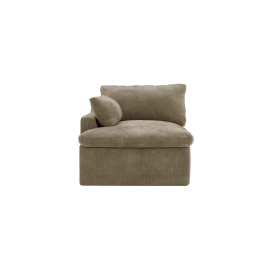 Retreat Tribute Walnut 1 Seat Left Arm Facing Sofa Module