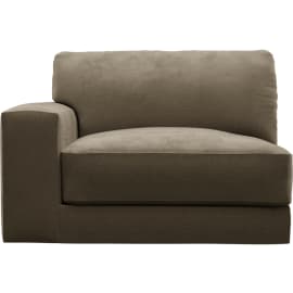 Monica Tribute Walnut Left Arm Facing Chair Module
