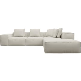 Riley Toorak Pearl Modular Sofa - 5 Seater Right Terminal