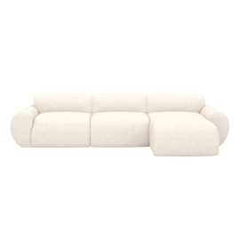 Chaise Sofa Right Facing - 3 Seater