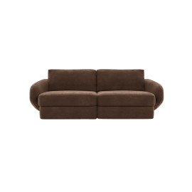 Esme Muse Chocolate Sofa - 2 Seater