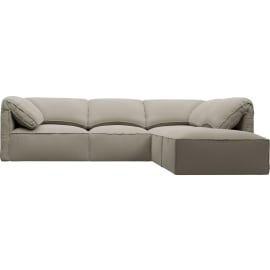 Kai Plaza Natural Modular Sofa - 4 Seater and Ottoman
