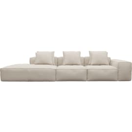 Riley Santa Fe Sand Modular Sofa - 4 Seater Left Terminal