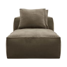 Riley Tribute Walnut Module Chaise
