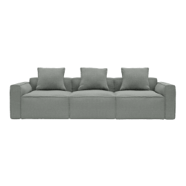 Riley Apt Tribute Storm Sofa - 3 Seater