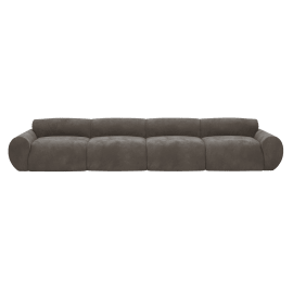 Malmo Muse Mink Sofa - 4 Seater